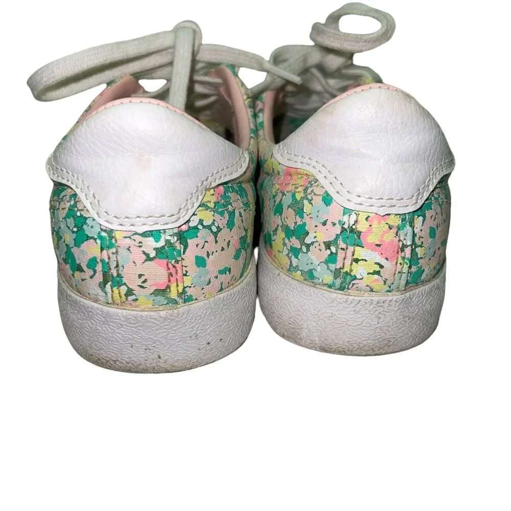 Converse Floral Skater Girls Size 5 Breakpoint Tennis Shoes